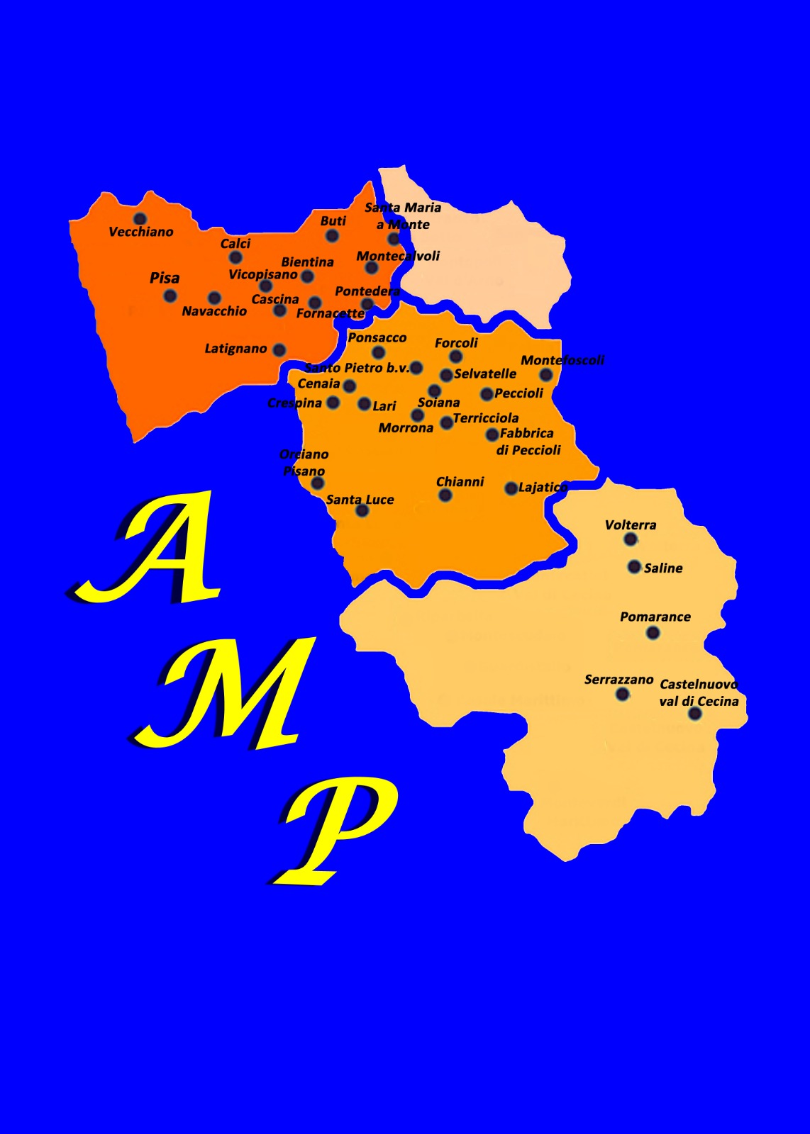 Le sedi sul territorio